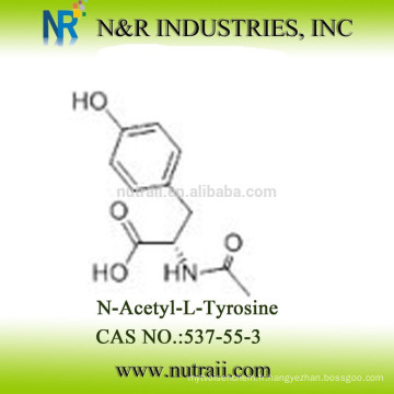 Fournisseur d&#39;acides aminés fiable N-Acétyl-L-Tyrosine N ° CAS 537-55-3